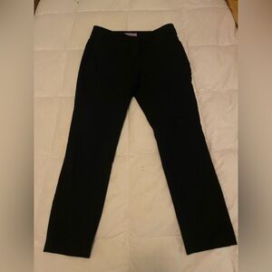 LOFT Wonan’s Black Dress Pants - Straight Leg cropped - The Sutton Skinny
